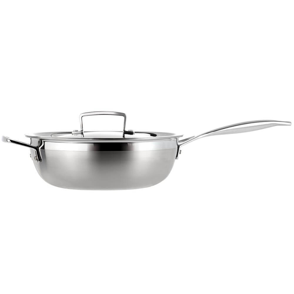 Le Creuset 3-Ply Stainless Steel Non-Stick Chefs Pan 24cm